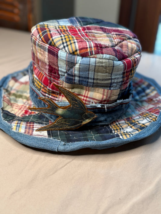 Plaid and Whimsy Hat