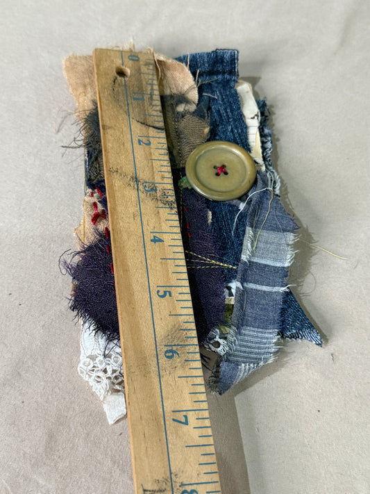 Stitched and Tattered Mini Journal