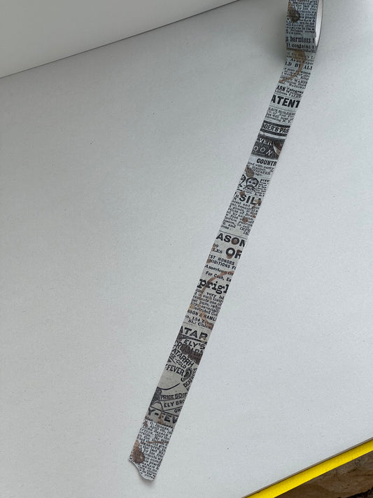 *New* Newspaper Washi Tape