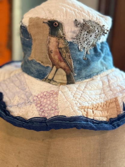 Birds of a Feather Hat- Double Sided