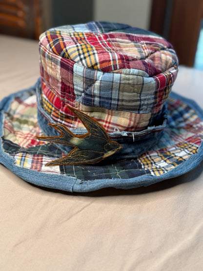 Plaid and Whimsy Hat