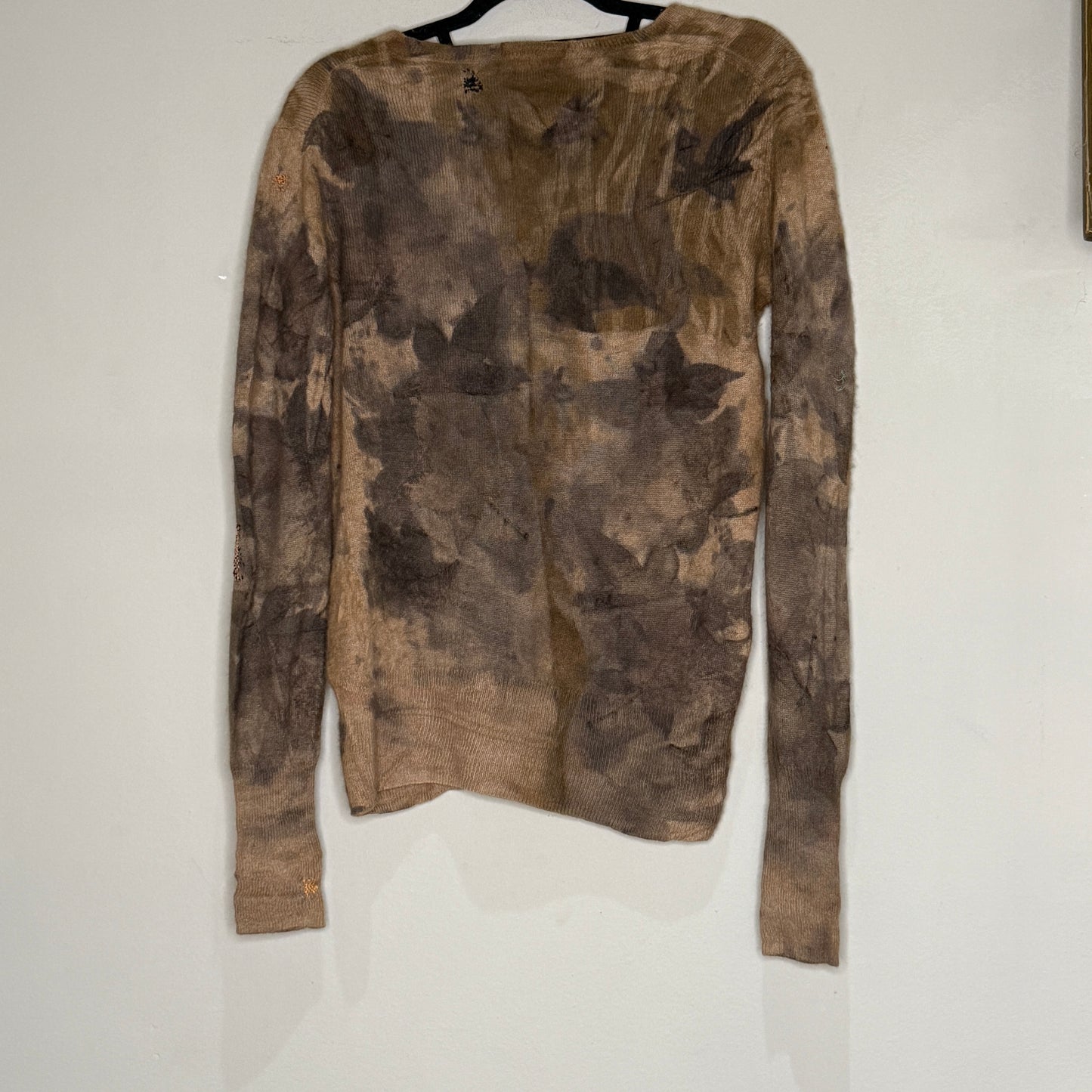 Cashmere - Medium Eco Printed Sweater