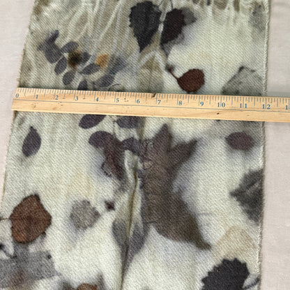 Cashmere Scarf- EcoPrinted