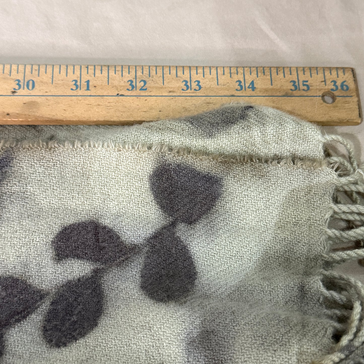 Cashmere Scarf- EcoPrinted