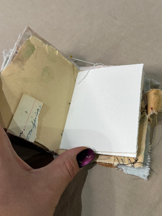 Small Handmade Journal 3.5" x 2.5"