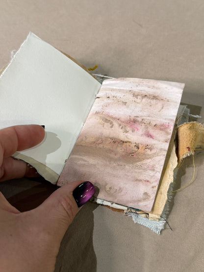 Small Handmade Journal 3.5" x 2.5"