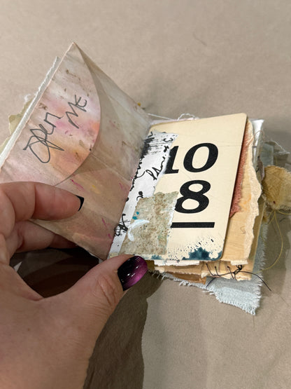 Small Handmade Journal 3.5" x 2.5"