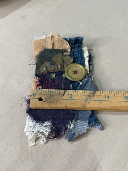 Stitched and Tattered Mini Journal